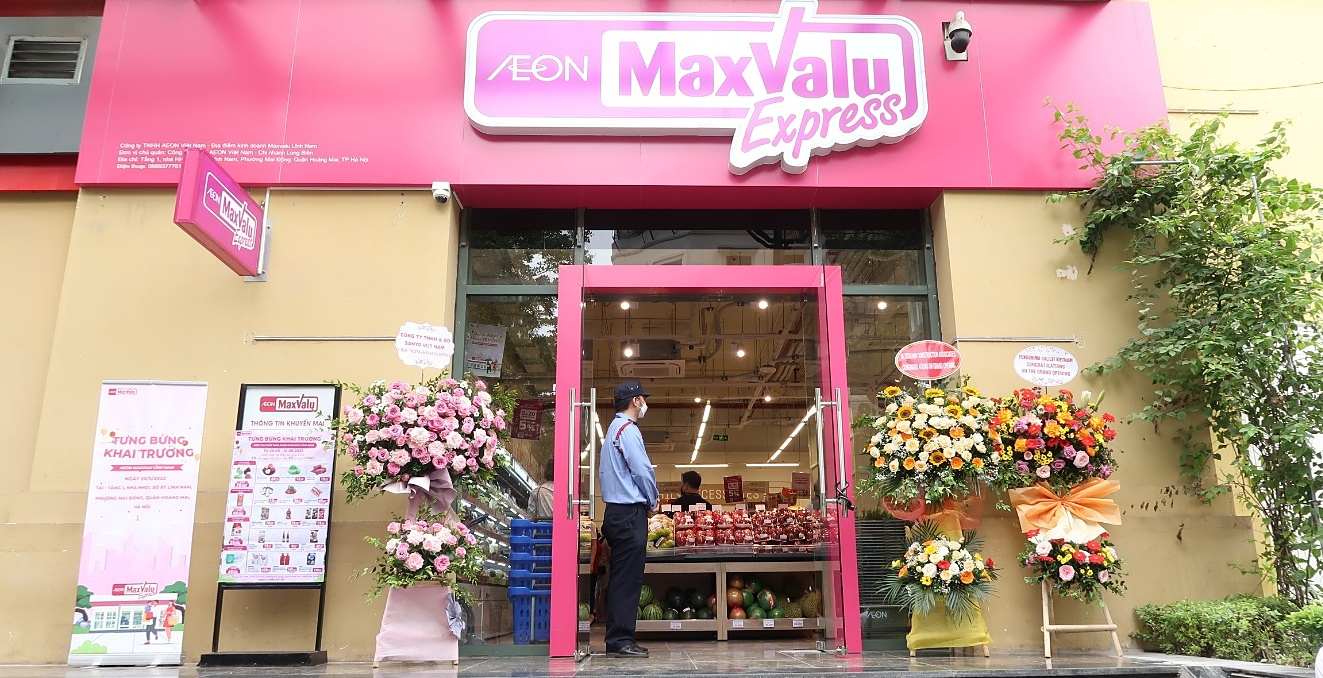 Các siêu thị AEON MaxValu là điểm đến lý tưởng cho khách hàng, cung cấp đa dạng các nhu yếu phẩm hàng ngày