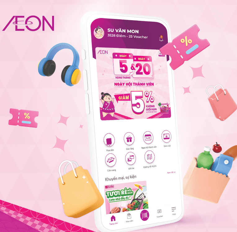 [HOT] Từ A - Z thông tin về chương trình tích điểm ở siêu thị Nhật Bản AEON
