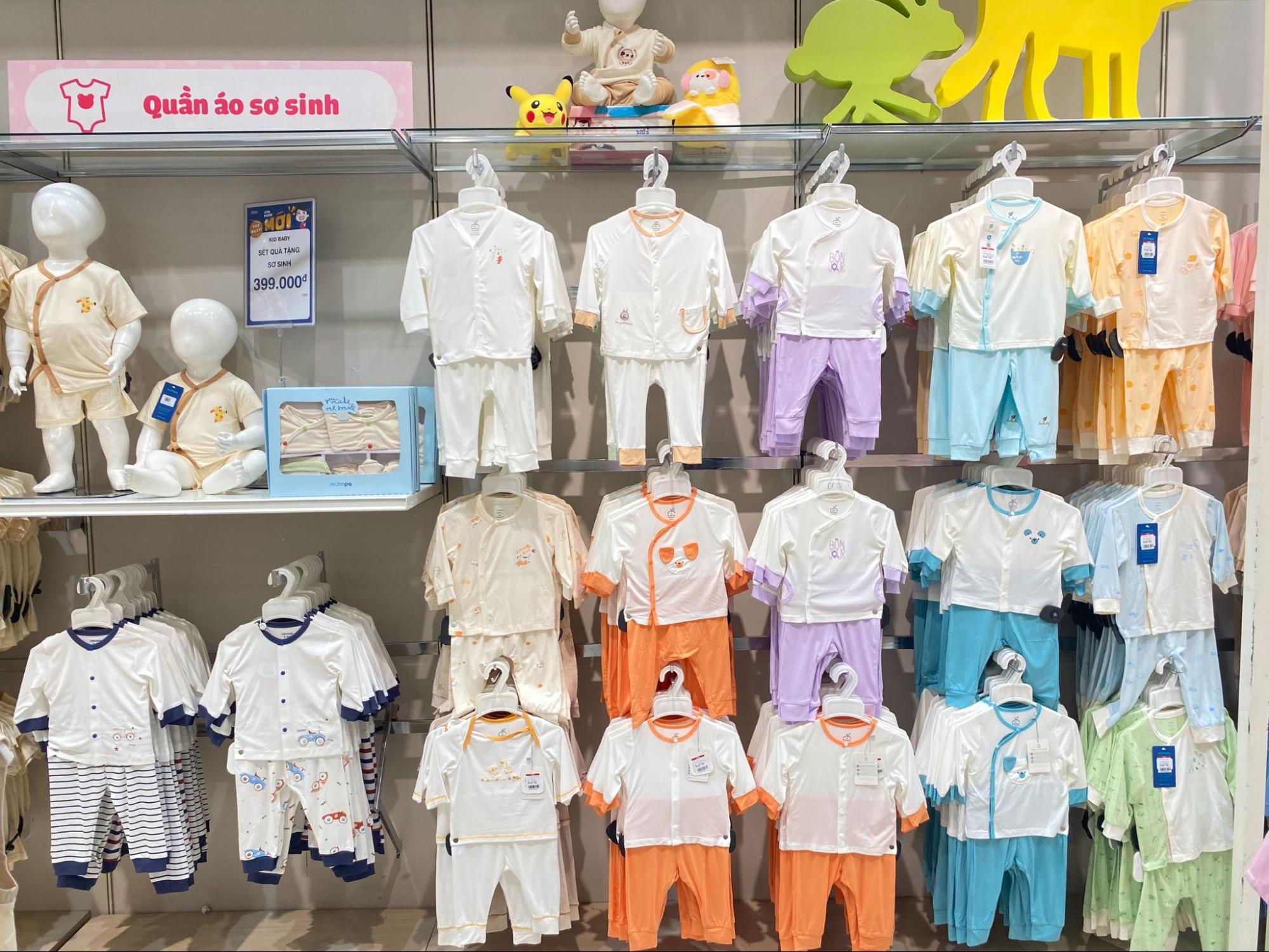 Siêu thị AEON chuyên cung cấp quần áo trẻ em chất lượng và uy tín trên thị trường 