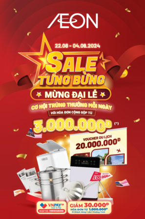 SALE TƯNG BỪNG MỪNG ĐẠI LỄ 2024