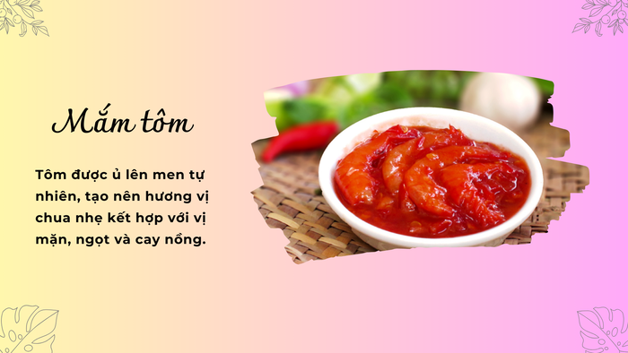 Mắm tôm chua - biểu tượng ẩm thực tại Huế