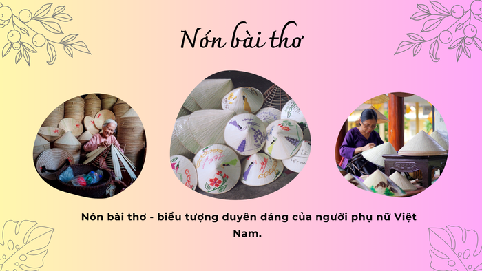 Nón bài thơ được làm thủ công từ những nghệ nhân tài hoa