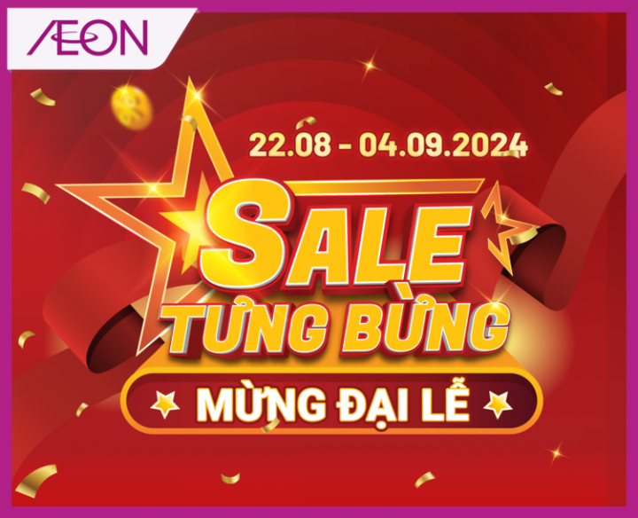 SALE TƯNG BỪNG MỪNG ĐẠI LỄ 2024