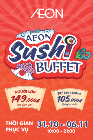 AEON SUSHI BUFFET 2024