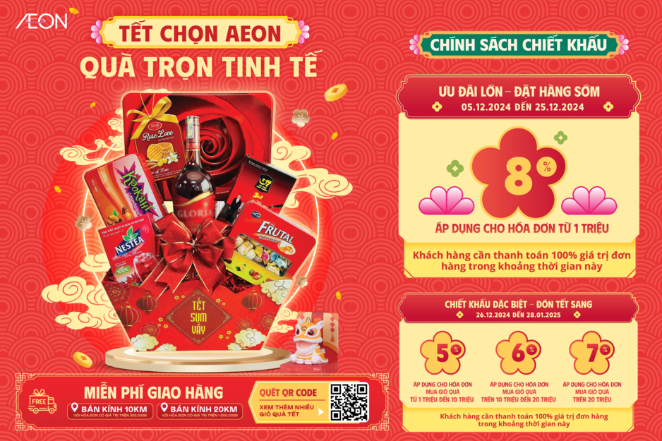 AEON - GIỎ QUÀ TẾT AEON 2025