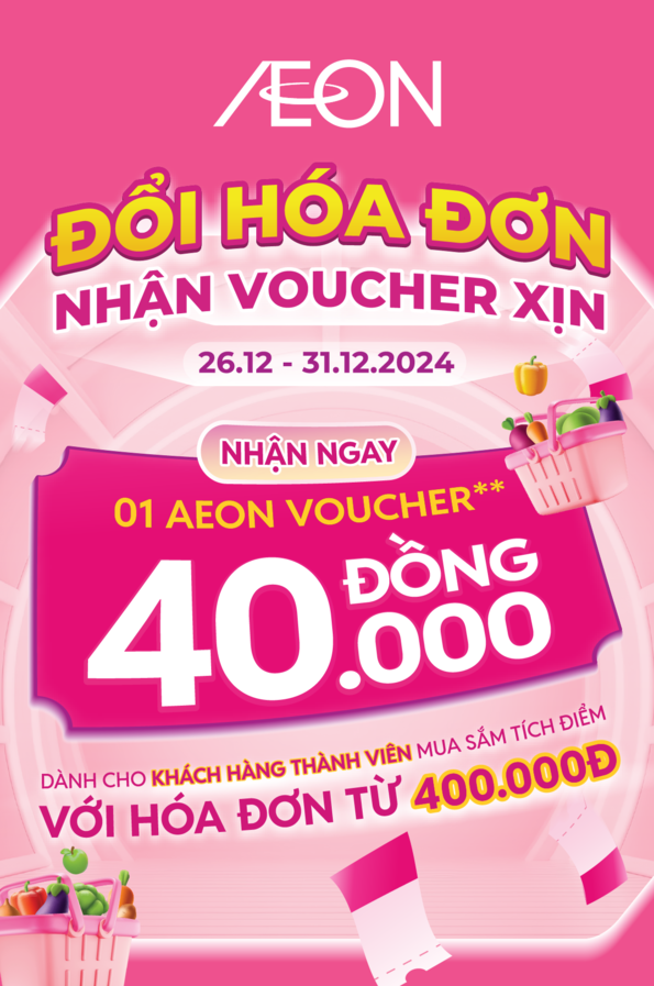 ĐỔI HOÁ ĐƠN NHẬN VOUCHER XỊN