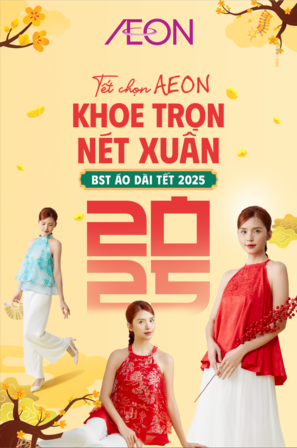 BỘ SƯU TẬP ÁO DÀI TẾT AEON 2025