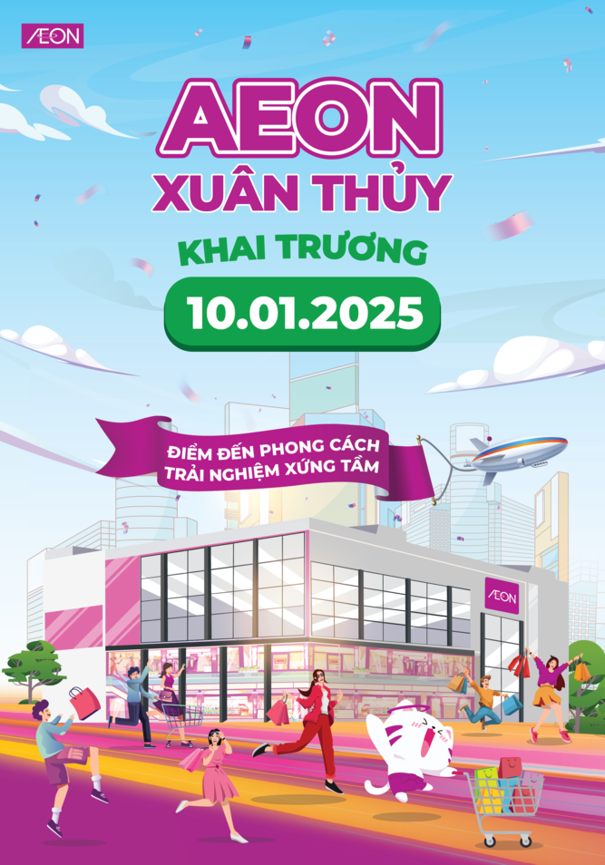 KHAI TRƯƠNG AEON XUÂN THỦY