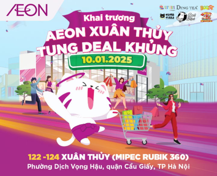 AEON XUAN THUY TUNG DEAL KHỦNG