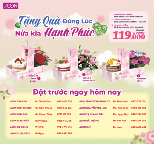 TẶNG QUÀ ĐÚNG LÚC NỬA KIA HẠNH PHÚC